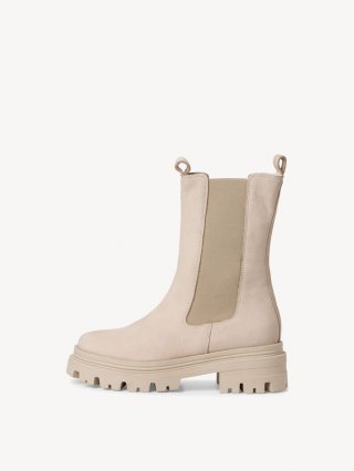 Tamaris Leder Chelsea Boot - Braun Tamaris Leder Chelsea Boot - Braun