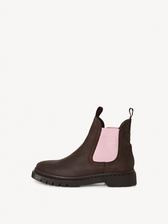 Tamaris Leder Chelsea Boot - Braun Tamaris Leder Chelsea Boot - Braun