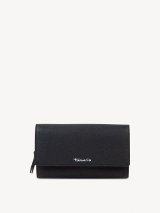 Tamaris Ledergeldbörse - Schwarz Tamaris Ledergeldbörse - Schwarz