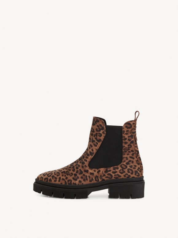 Tamaris Leder Chelsea Boot - Braun Tamaris Leder Chelsea Boot - Braun