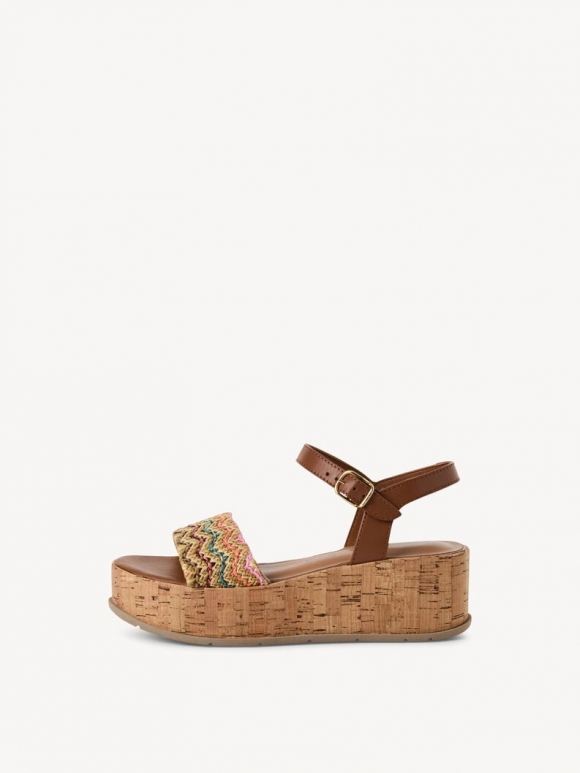 Tamaris Ledersandalette - Beige