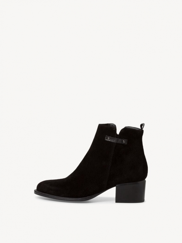 Tamaris Ledercowboystiefel - Schwarz