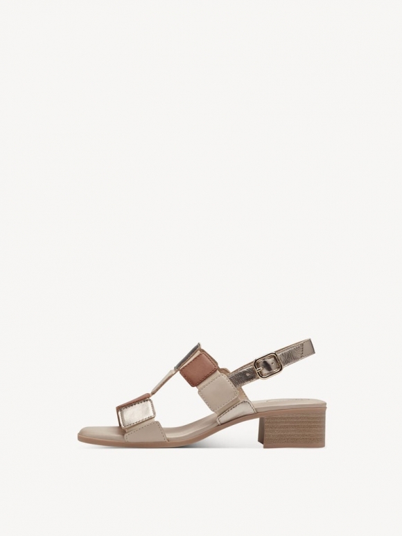 Tamaris Ledersandalette - Braun Tamaris Ledersandalette - Braun