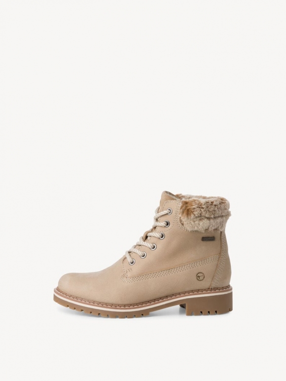 Tamaris Stiefelette - Beige Warmfutter