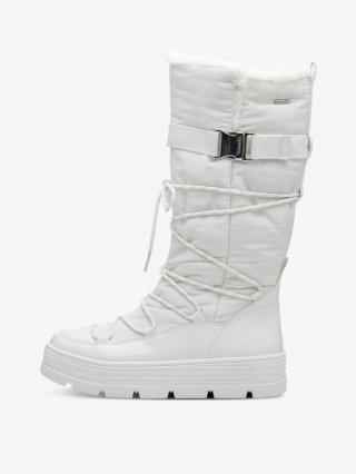 Tamaris Stiefel - Weiß Warmfutter