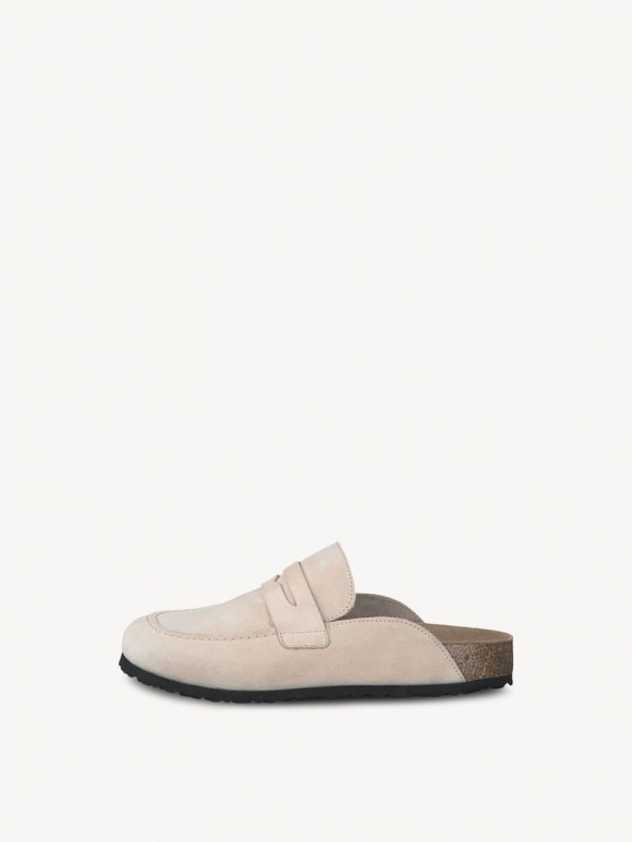 Tamaris Lederpantolette - Grau Tamaris Lederpantolette - Grau