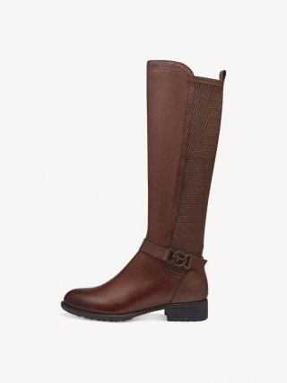 Tamaris Lederstiefel - Braun Tamaris Lederstiefel - Braun