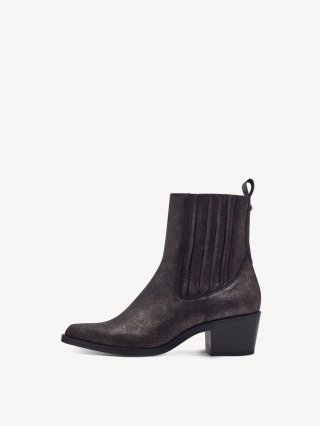 Tamaris Chelsea Boot - Metallic Tamaris Chelsea Boot - Metallic