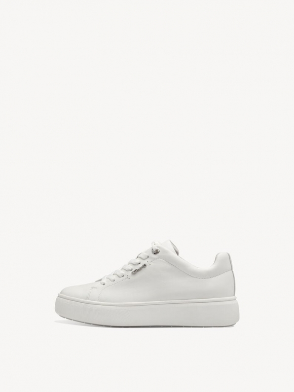 Tamaris Ledersneaker - Weiß Tamaris Ledersneaker - Weiß