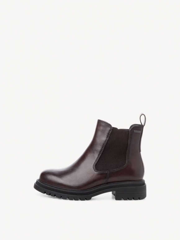 Tamaris Leder Chelsea Boot Gore-tex - Braun Tamaris Leder Chelsea Boot Gore-tex - Braun