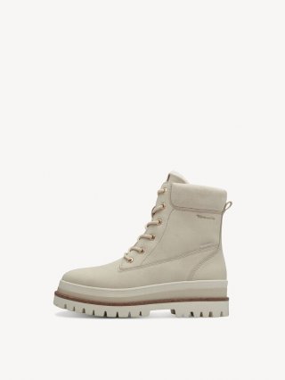 Tamaris Stiefelette - Beige Warmfutter
