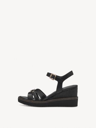 Tamaris Sandalette - Schwarz Tamaris Sandalette - Schwarz