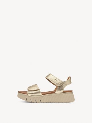 Tamaris Ledersandale - Gold
