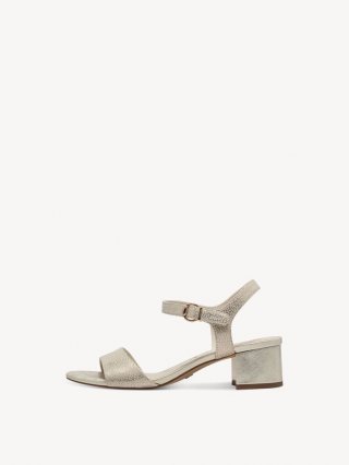Tamaris Ledersandalette - Gold Tamaris Ledersandalette - Gold
