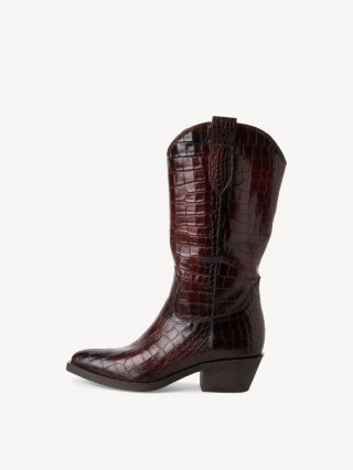 Tamaris Lederstiefel - Braun Tamaris Lederstiefel - Braun
