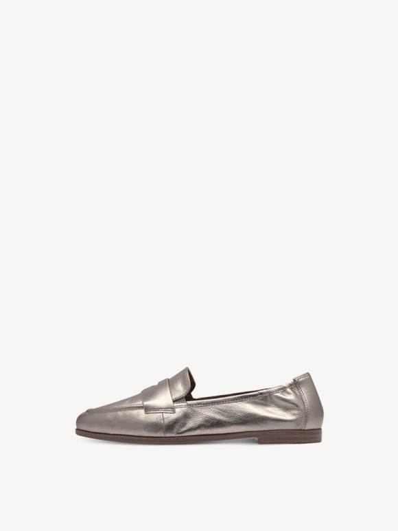 Tamaris Lederslipper - Gold Tamaris Lederslipper - Gold