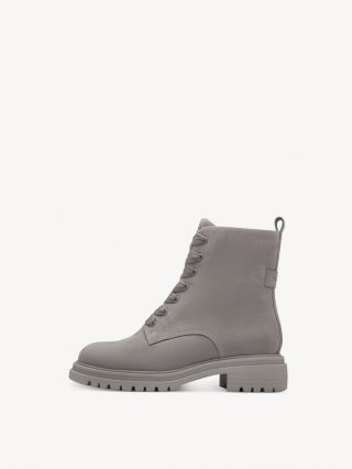 Tamaris Lederstiefelette - Grau Tamaris Lederstiefelette - Grau