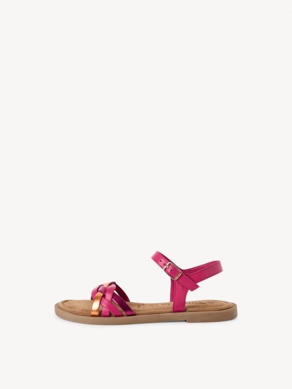 Tamaris Ledersandale - Pink