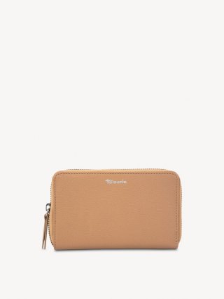 Tamaris Ledergeldbörse - Beige Tamaris Ledergeldbörse - Beige