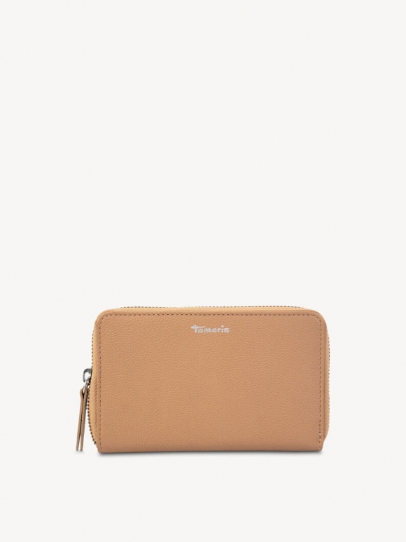 Tamaris Ledergeldbörse - Beige Tamaris Ledergeldbörse - Beige