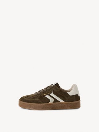 Tamaris Ledersneaker - Grün