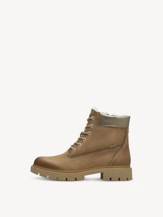 Tamaris Stiefelette - Beige Warmfutter