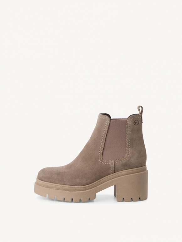 Tamaris Leder Chelsea Boot - Braun Tamaris Leder Chelsea Boot - Braun