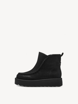 Tamaris Stiefelette - Schwarz Warmfutter