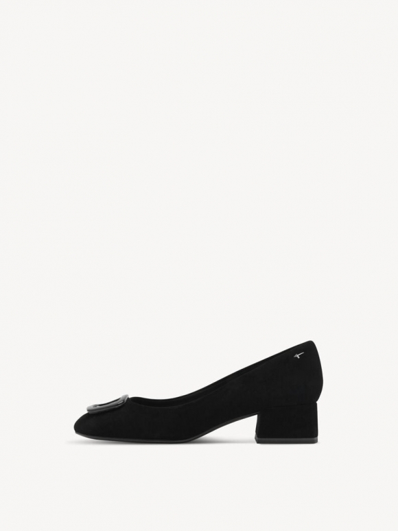 Tamaris Lederpumps - Schwarz Tamaris Lederpumps - Schwarz