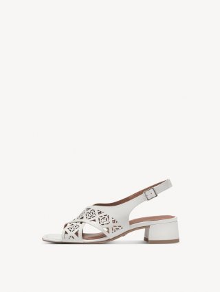Tamaris Ledersandalette - Weiß Tamaris Ledersandalette - Weiß