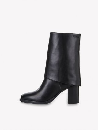 Tamaris Lederstiefelette - Schwarz Tamaris Lederstiefelette - Schwarz