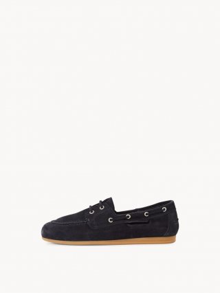 Tamaris Ledermoccassin - Blau