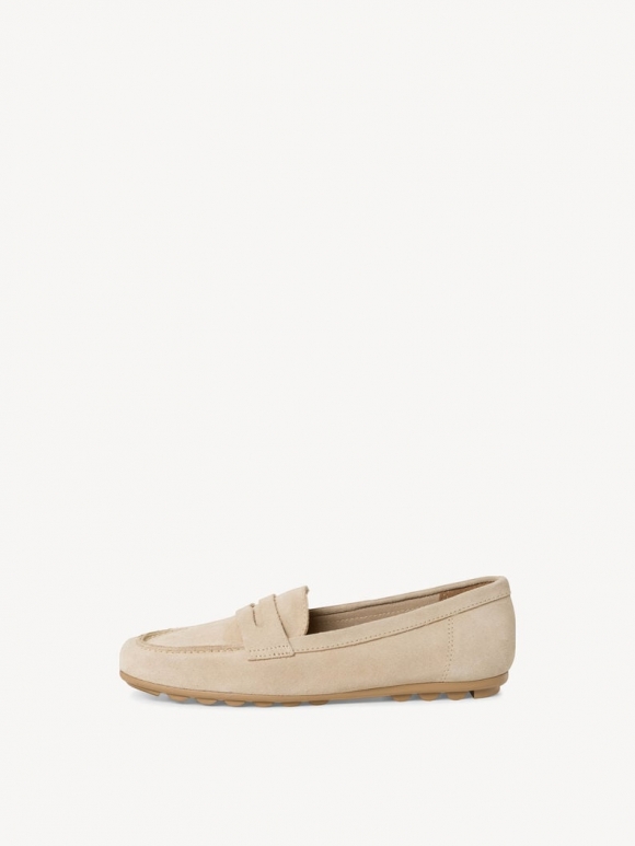 Tamaris Ledermoccassin - Beige