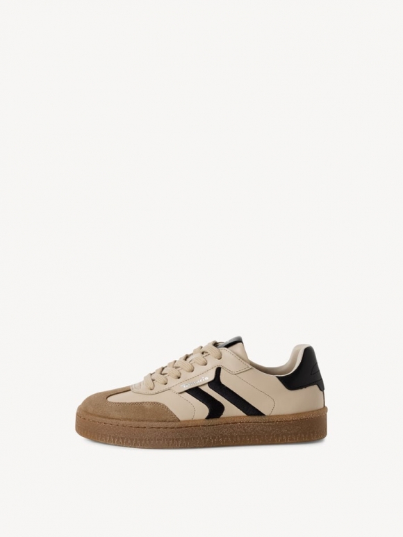 Tamaris Ledersneaker - Beige Tamaris Ledersneaker - Beige