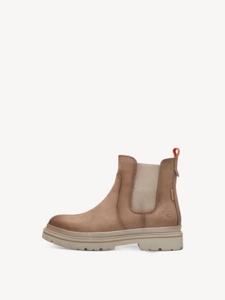 Tamaris Stiefelette - Beige Warmfutter
