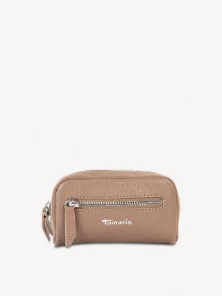Tamaris Lederschlüsseletui - Beige Tamaris Lederschlüsseletui - Beige