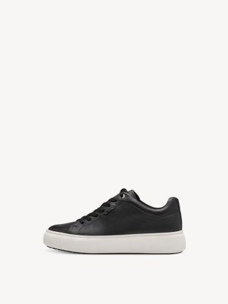 Tamaris Ledersneaker - Schwarz Tamaris Ledersneaker - Schwarz