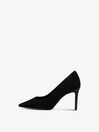 Tamaris Lederpumps - Schwarz Tamaris Lederpumps - Schwarz
