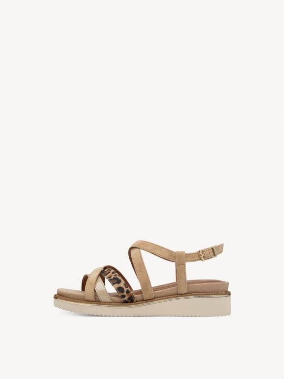 Tamaris Ledersandalette - Beige