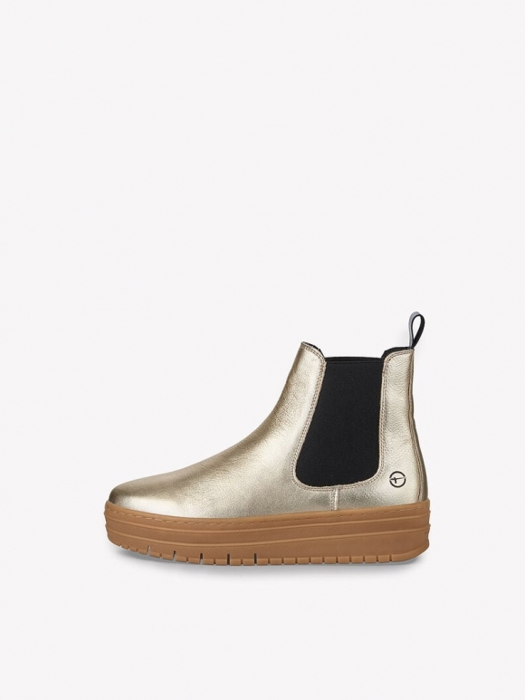 Tamaris Chelsea Boot - Metallic Tamaris Chelsea Boot - Metallic