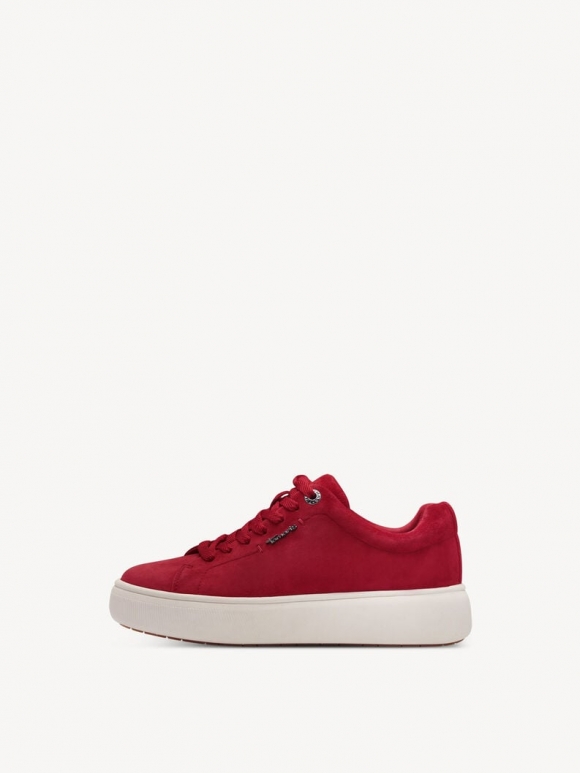 Tamaris Ledersneaker - Rot Tamaris Ledersneaker - Rot