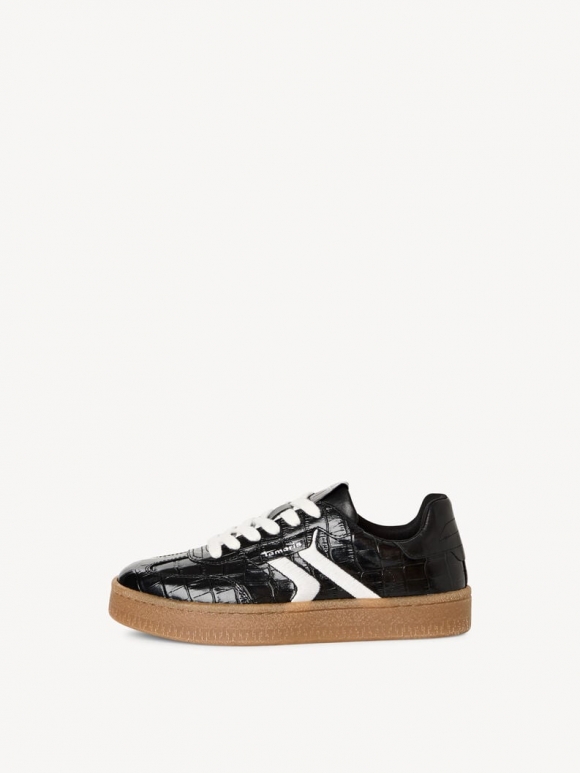 Tamaris Ledersneaker - Schwarz Tamaris Ledersneaker - Schwarz