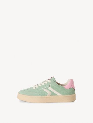 Tamaris Ledersneaker - Grün