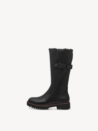 Tamaris Stiefel - Schwarz Warmfutter Tamaris Stiefel - Schwarz Warmfutter