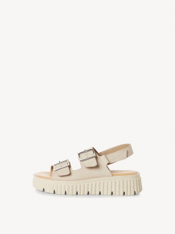Tamaris Ledersandalette - Beige