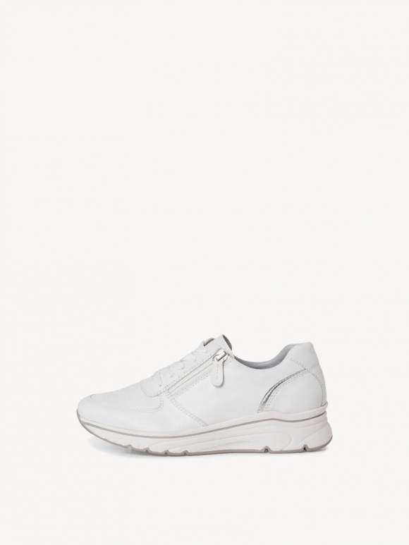 Tamaris Ledersneaker - Weiß Tamaris Ledersneaker - Weiß