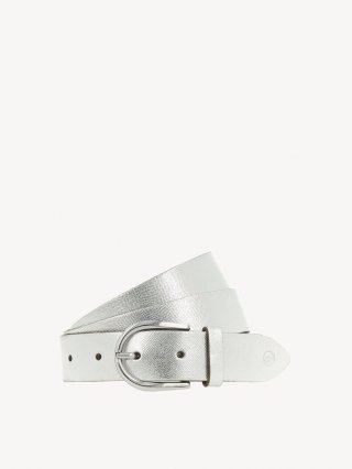Tamaris Ledergürtel - Silber Tamaris Ledergürtel - Silber