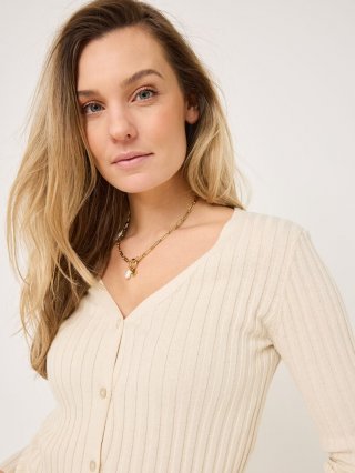 Tamaris Cardigan - Weiß Tamaris Cardigan - Weiß