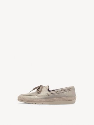 Tamaris Lederhalbschuh - Beige Tamaris Lederhalbschuh - Beige