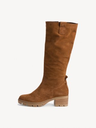 Tamaris Lederstiefel - Braun Tamaris Lederstiefel - Braun